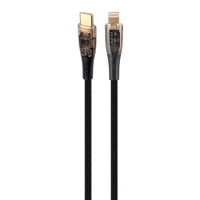 کابل تبدیل فست شارژ Yesido CA102 Type_C To Lightning 3A PD 20W 2m