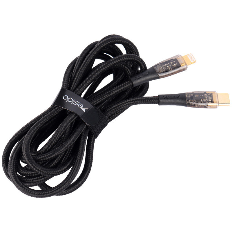 کابل تبدیل فست شارژ Yesido CA102 Type_C To Lightning 3A PD 20W 2m