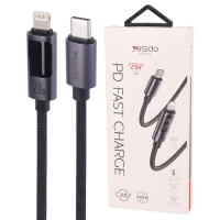 کابل تبدیل فست شارژ Yesido CA157 Type-C To Lightning PD 27W 1.2m