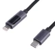 کابل تبدیل فست شارژ Yesido CA157 Type-C To Lightning PD 27W 1.2m