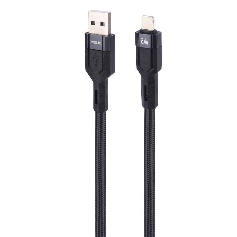 کابل آیفونی فست شارژ Yesido CA106 2.4A 1.2m