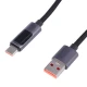 کابل تایپ سی فست شارژ Yesido CA122C 66W QC 1.2m