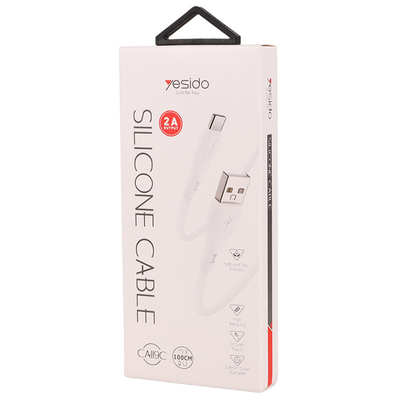 کابل تایپ سی فسست شارژ Yesido CA119C 2A 1m