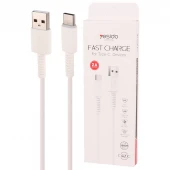 کابل تایپ سی فست شارژ Yesido CA120C 2A 1m