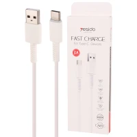 کابل تایپ سی فست شارژ Yesido CA120C 2A 1m