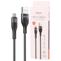 کابل میکرو یو اس بی فست شارژ Yesido CA121M 2A 1m
