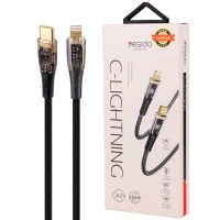 کابل تبدیل فست شارژ Yesido CA101 Type-C To Lightning PD 20W 1.2m