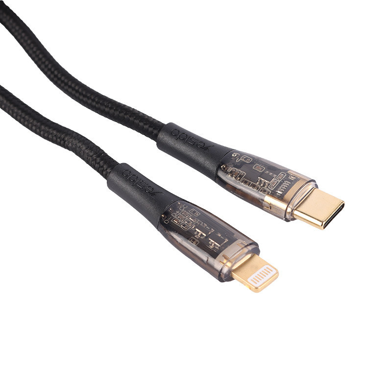 کابل تبدیل فست شارژ Yesido CA101 Type-C To Lightning PD 20W 1.2m