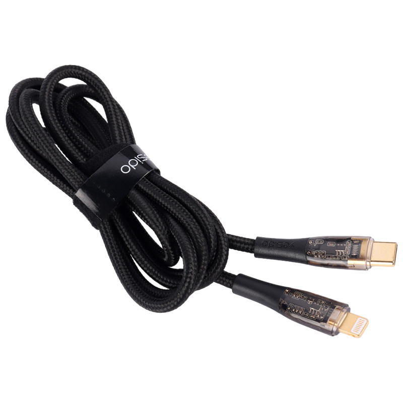 کابل تبدیل فست شارژ Yesido CA101 Type-C To Lightning PD 20W 1.2m