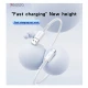 کابل آیفونی فست شارژ Yesido CA120L 2A 1m