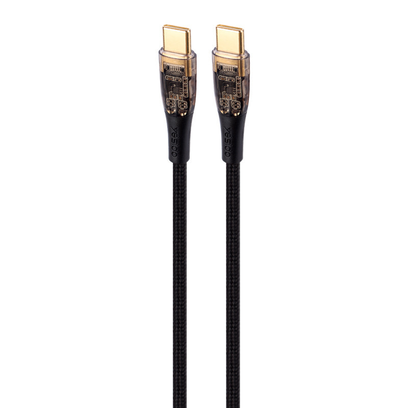 کابل تبدیل فست شارژ Yesido CA103 Type-C To Type-C PD 100W 1.2m