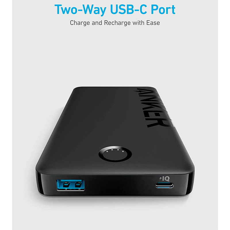 پاور بانک فست شارژ انکر 323 A1334 PD 12W ظرفیت 10000 میلی آمپر ساعت