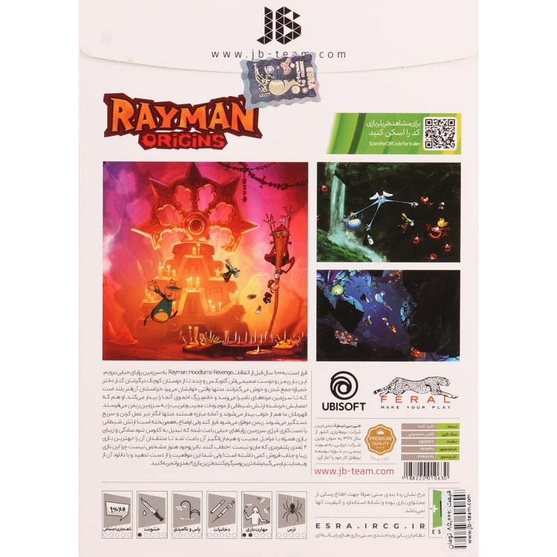 Rayman Origins XBOX 360 JB-TEAM