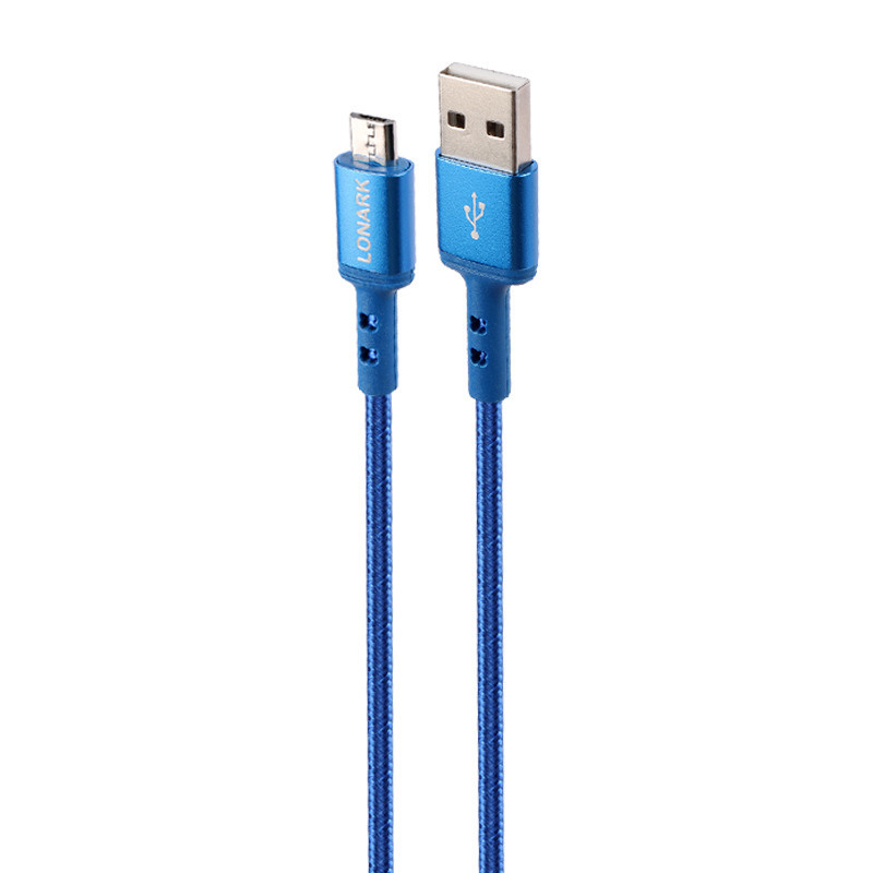 کابل میکرو یو اس بی Lonark LC13A 2.1A 1.1m