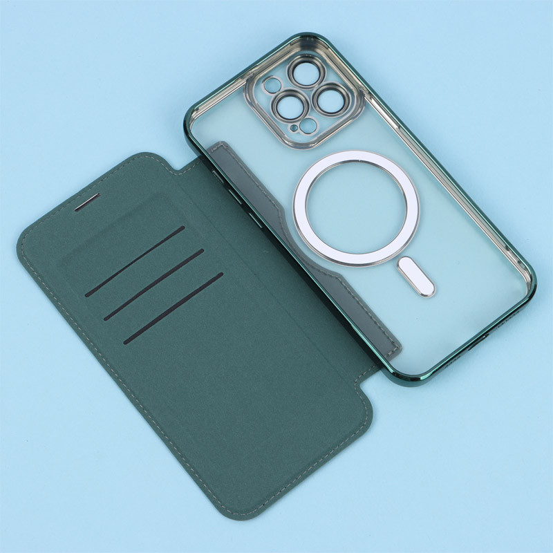 کیف مگنتی Mocome مگ سیف محافظ لنزدار iPhone 13 Pro Max