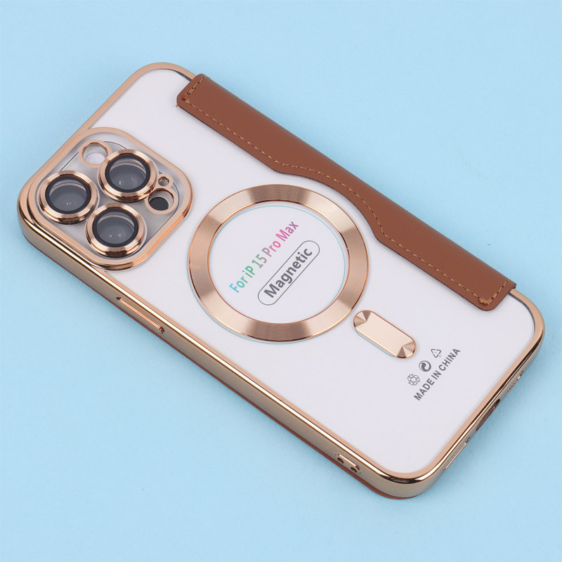 کیف مگنتی Mocome مگ سیف محافظ لنزدار iPhone 15 Pro Max