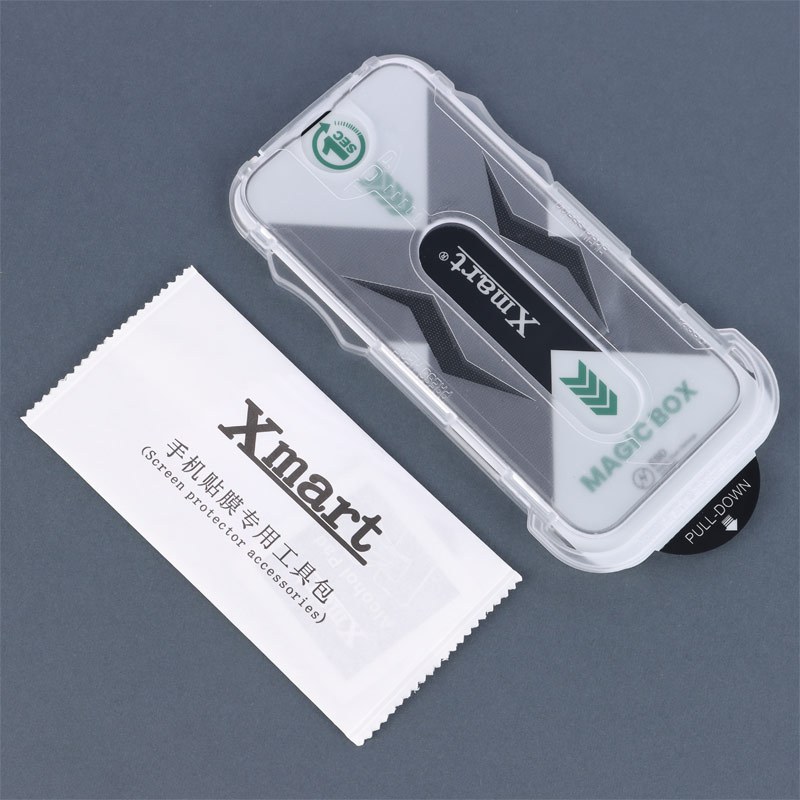 گلس تمام چسب Xmart Magic Glass Box آیفون iPhone 14 Pro