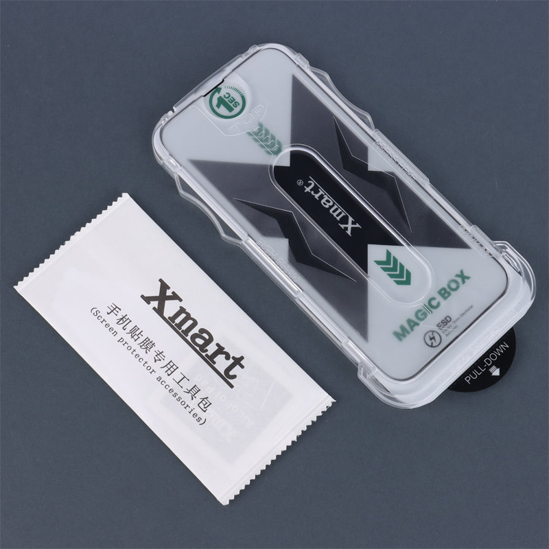 گلس تمام چسب Xmart Magic Glass Box آیفون iPhone 13 Pro Max