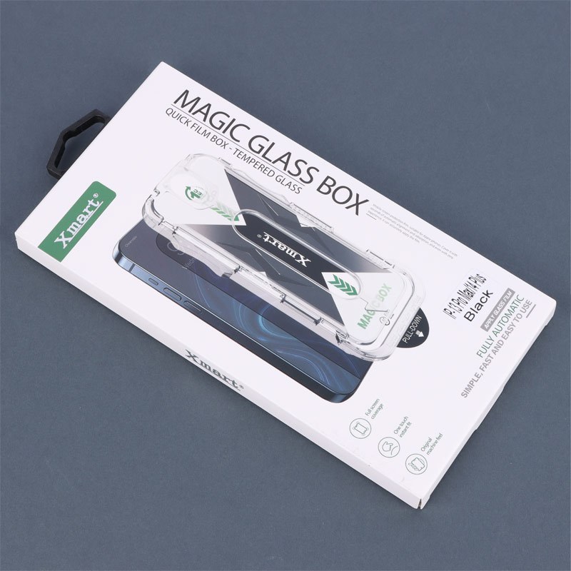 گلس تمام چسب Xmart Magic Glass Box آیفون iPhone 13 Pro Max