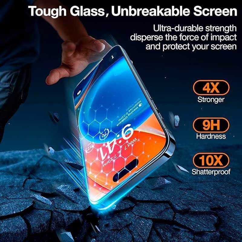 گلس تمام چسب Xmart Magic Glass Box آیفون iPhone 12 / 12 Pro