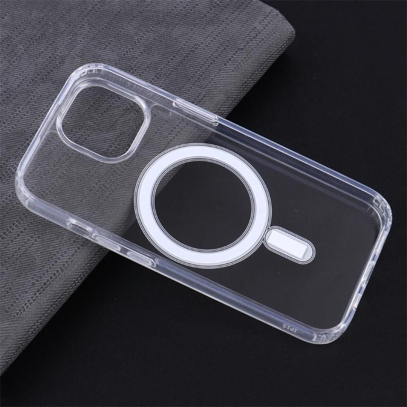 قاب ضد ضربه Clear Case Magnetic مگ سیف iPhone 15