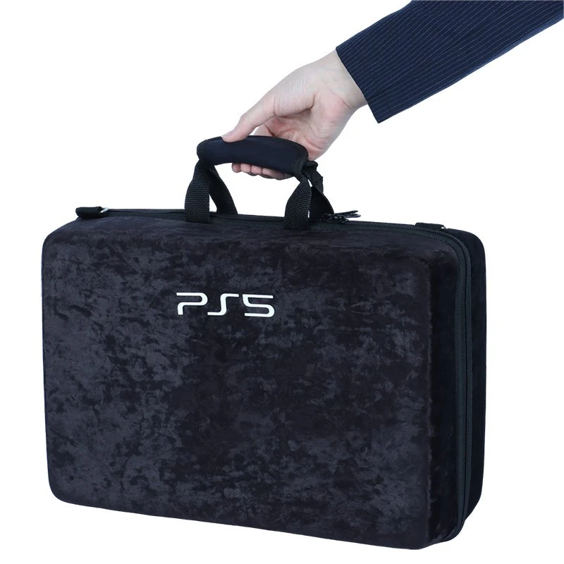 کیف کنسول بازی PS5 SLIM مخملی