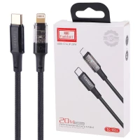کابل تبدیل فست شارژ Earldom EC-161I Type-C To Lightning 20W 1m