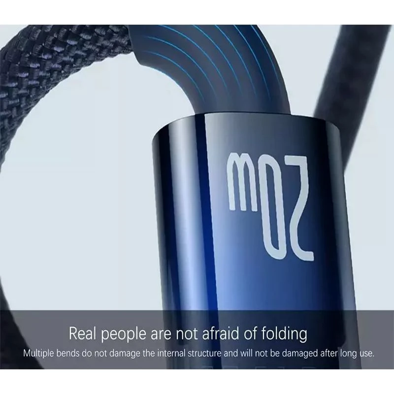 کابل تبدیل فست شارژ Earldom EC-161I Type-C To Lightning 20W 1m