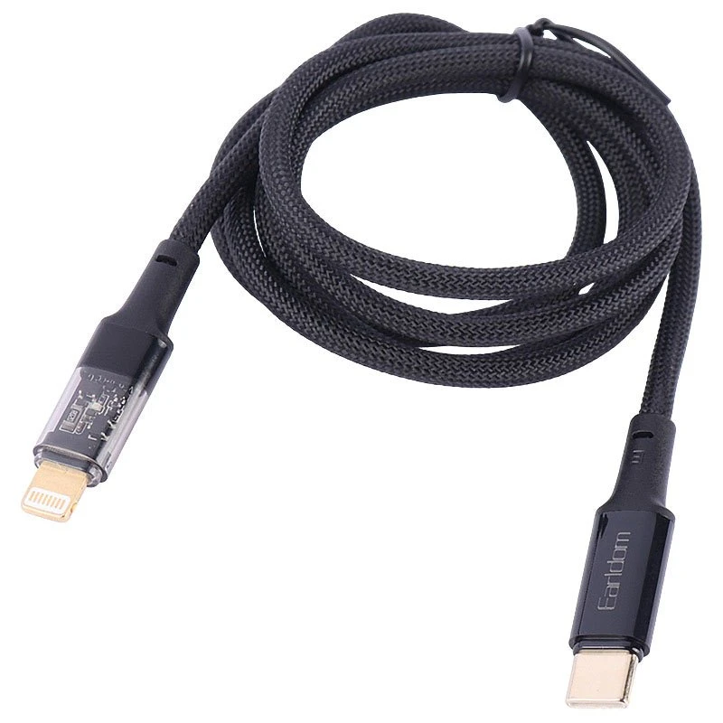 کابل تبدیل فست شارژ Earldom EC-161I Type-C To Lightning 20W 1m