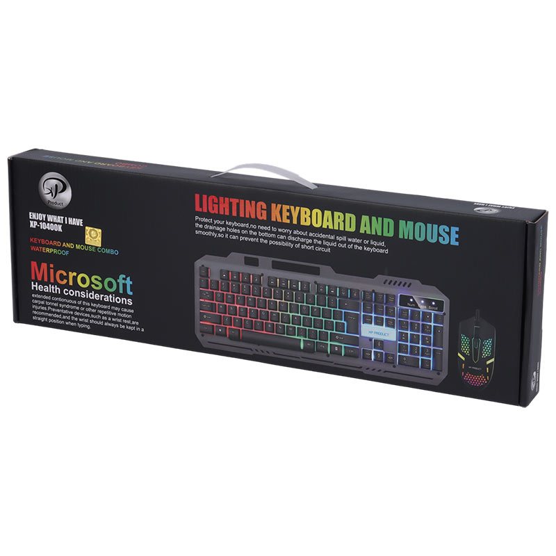 کیبورد و موس گیمینگ ایکس پی پروداکت XP-10400K