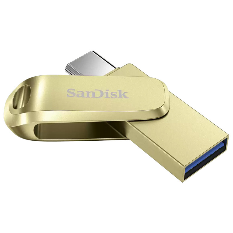 فلش 128 گیگ سن دیسک SanDisk Dual Drive Luxe OTG Type-C USB3.1