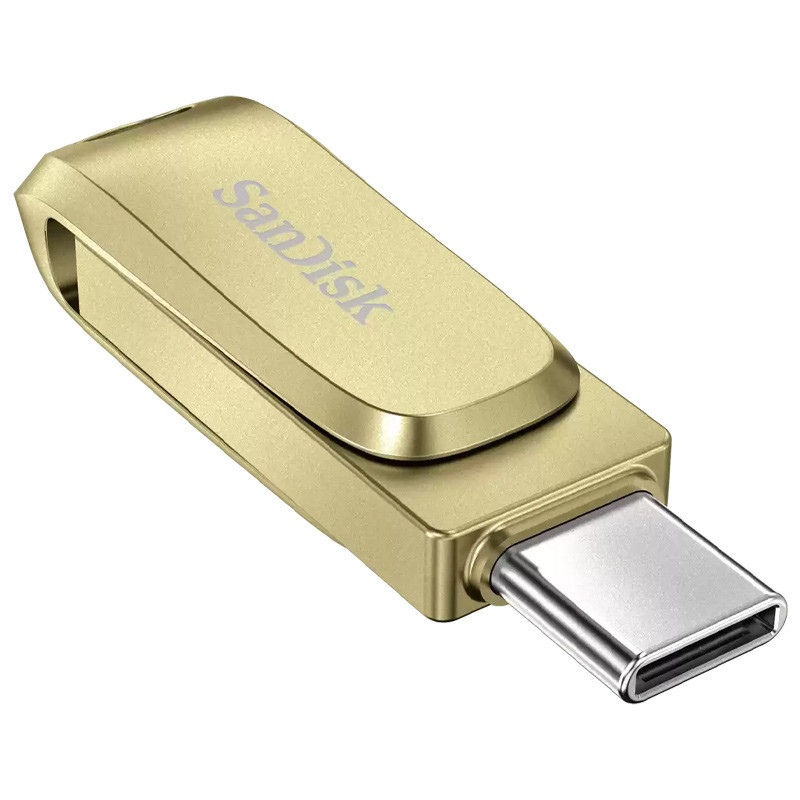 فلش 128 گیگ سن دیسک SanDisk Dual Drive Luxe OTG Type-C USB3.1