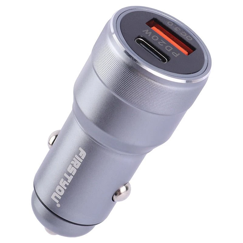 شارژر فندکی فست شارژ Firstyou F024 QC3.0 PD 3A 38W