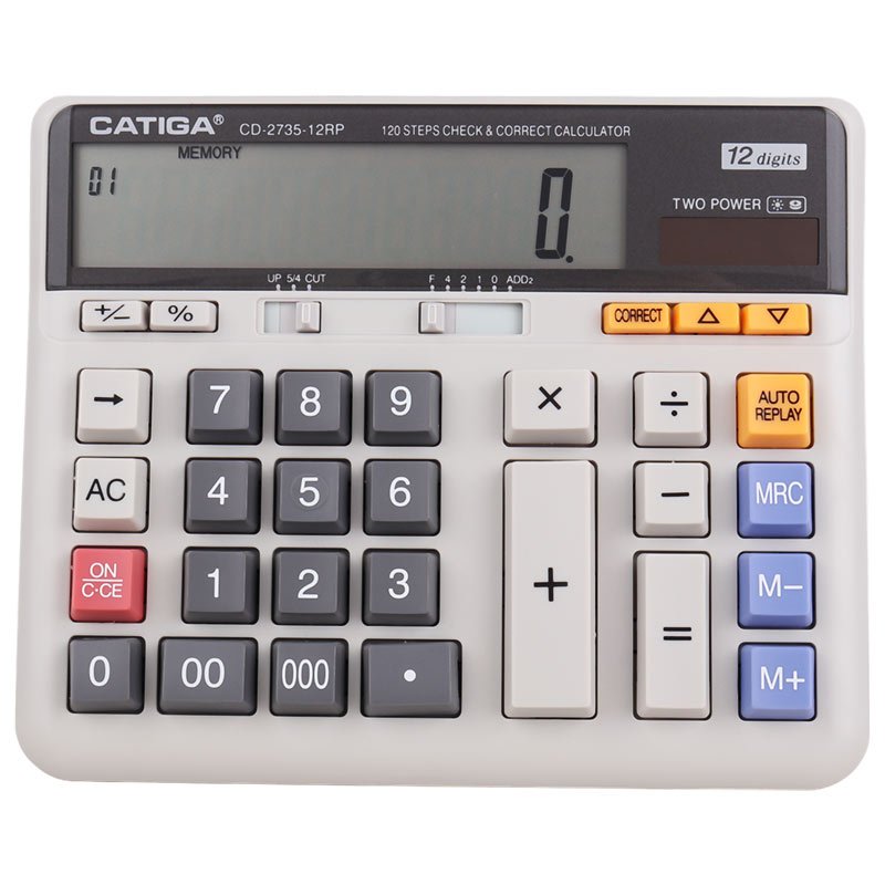 ماشین حساب کاتیگا Catiga CD-2735-12RP