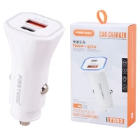 شارژر فندکی فست شارژ Firstyou F053 QC3.0 PD 3A 20W