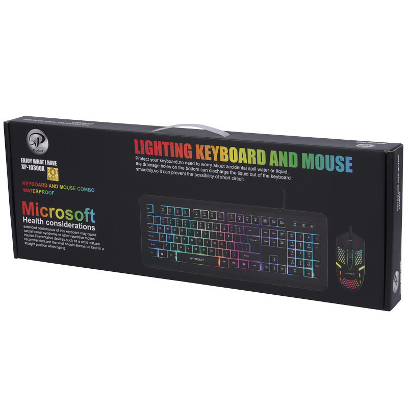 کیبورد و موس گیمینگ ایکس پی پروداکت XP-10300K