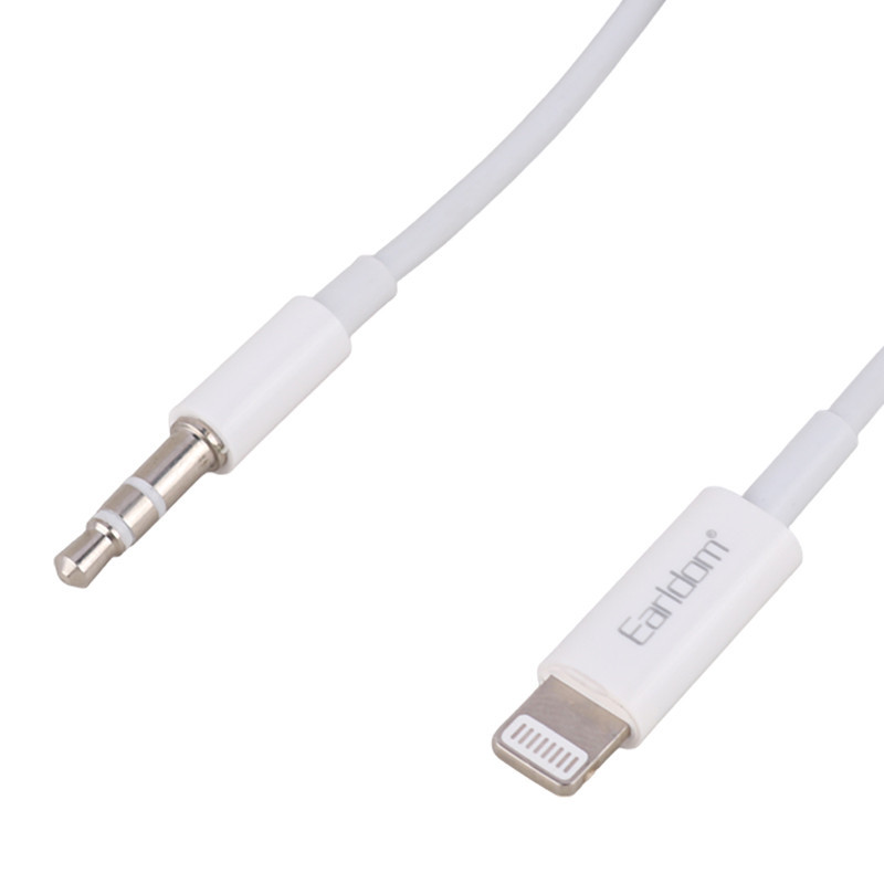 کابل تبدیل Earldom AUX29 AUX To Lightning 1m