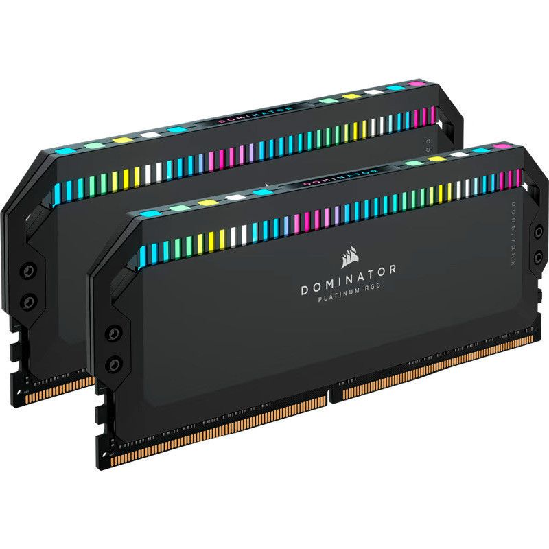 رم کامپیوتر Corsair Dominator Platinum RGB DDR5 64GB 6000MHz&nbsp;CL40 Dual