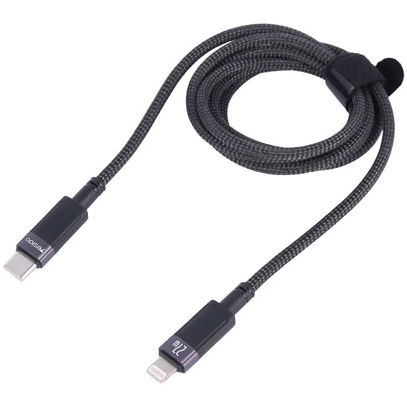 کابل تبدیل فست شارژ Yesido CA159 Type_C To Lightning PD 27W 1.2m