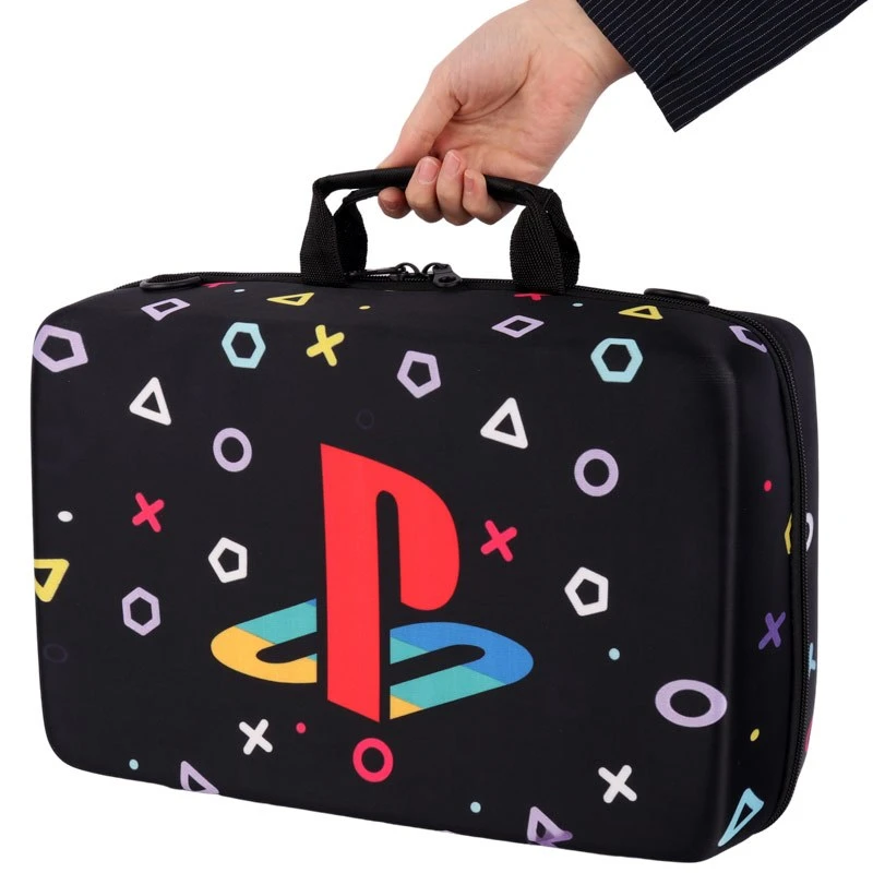 کیف کنسول بازی PS5 Slim طرح PlayStation کد 5