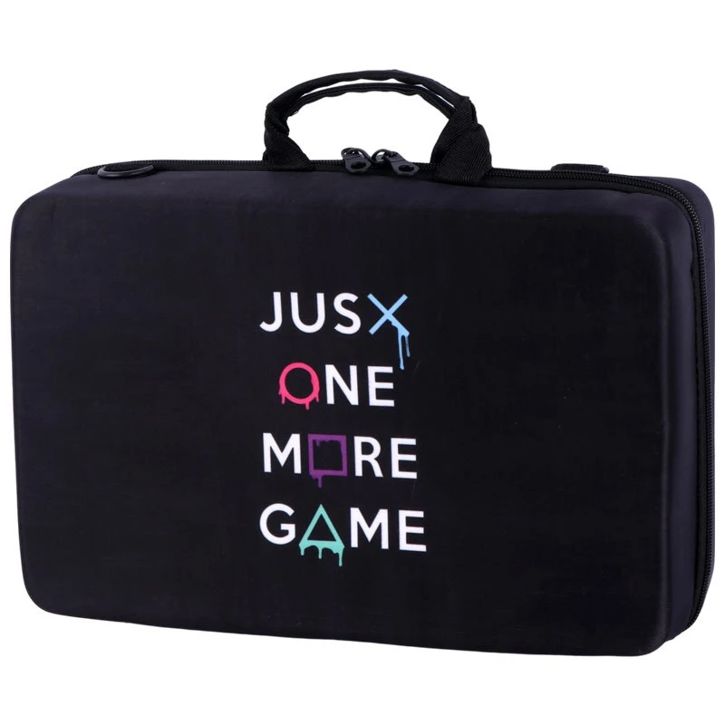 کیف کنسول بازی PS5 Slim طرح JUST ONE MORE GAME