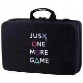 کیف کنسول بازی PS5 Slim طرح JUST ONE MORE GAME