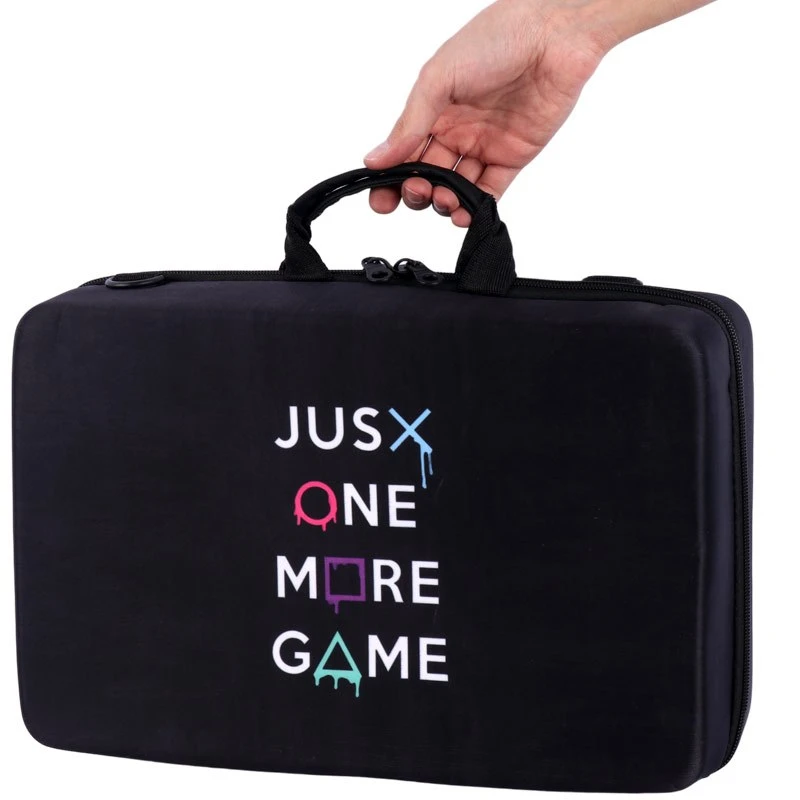 کیف کنسول بازی PS5 Slim طرح JUST ONE MORE GAME