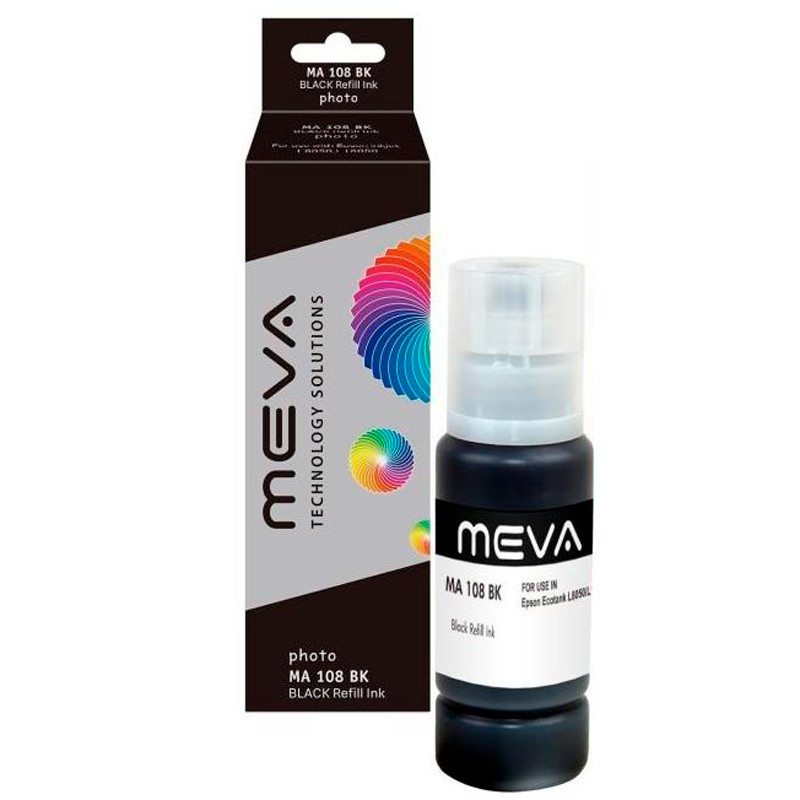 جوهر پرینتر Meva MA-108 70ml بسته 6 عددی