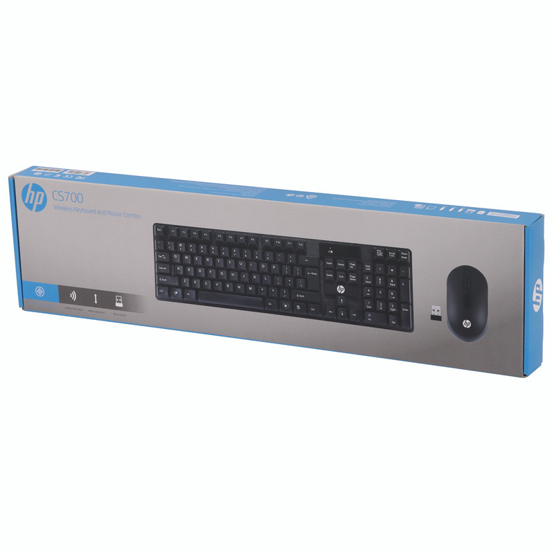 کیبورد و موس بی سیم اچ پی CS700