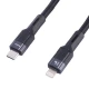 کابل تبدیل فست شارژ Yesido CA107 Type-C To Lightning PD 2.4A 1.2m