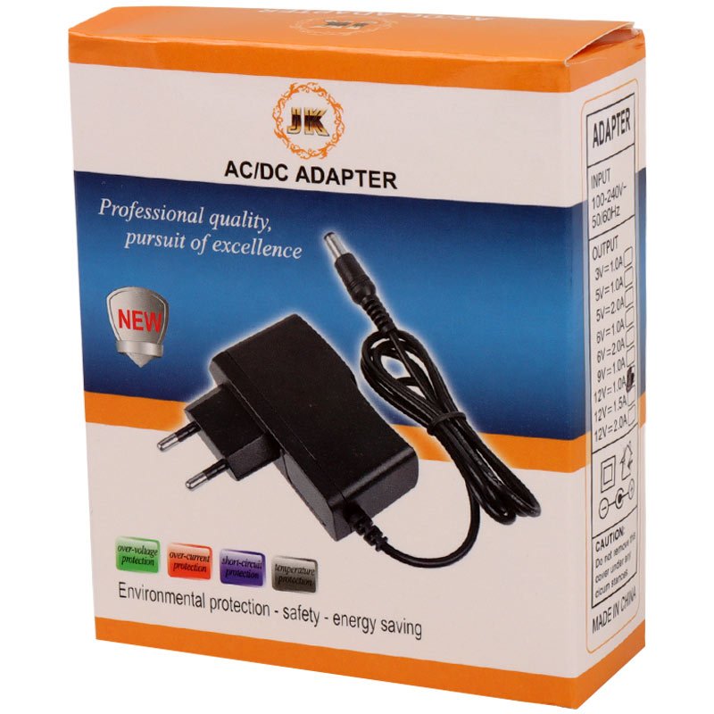 آداپتور برق Mdianoor JK-1210 12V 1A