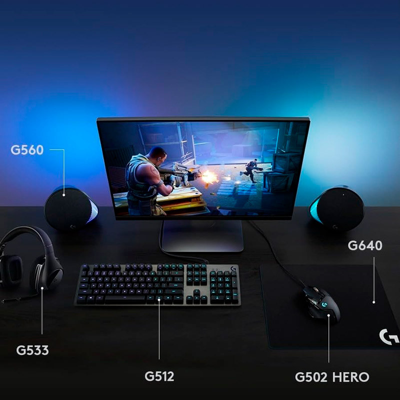 کیبورد گیمینگ لاجیتک G G512 Carbon