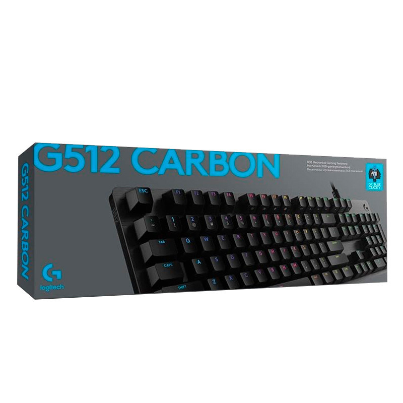 کیبورد گیمینگ لاجیتک G G512 Carbon
