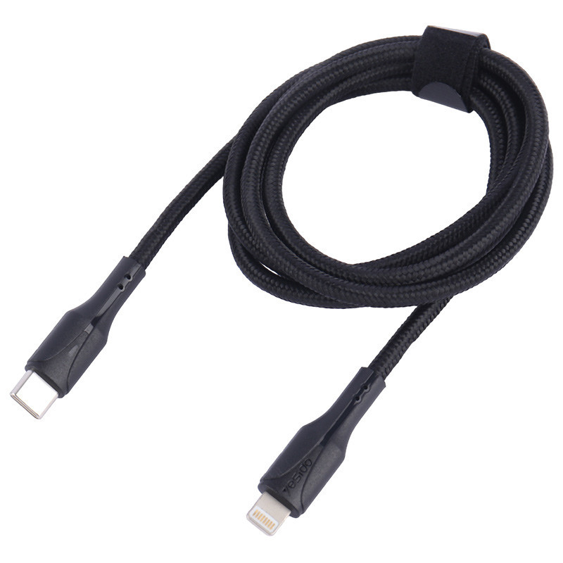 کابل تبدیل فست شارژ Yesido CA99 Type-C To Lightning PD 20W 1.2m